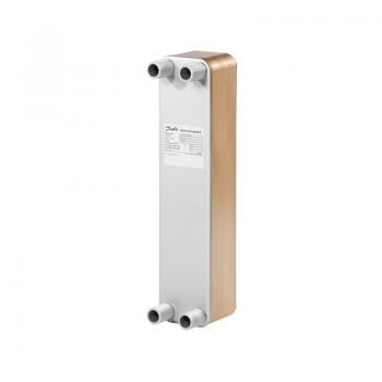 Danfoss PWT gelötet Typ XB37M-1-20 G1", 20 Platten, kupfer-gelötet - 004H7286