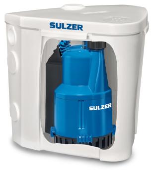 ABS Hebeanlage Schmutzwasserhebeanlage Sanimax R 202 mit Pumpe und Rückschlagklappe 07565120