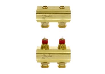 Danfoss FBH-Verteiler FHF 2 Kreise ohne Durchflussanzeige - 088U0502