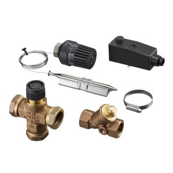 Oventrop Regel-Set für Flächenheizungen Set 3, mit "Tri D"-Ventil, bis 200 qm 1144253