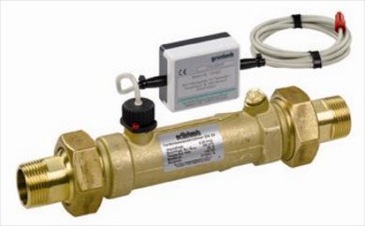 Grünbeck Turbinenwasserzähler DN 20 Ms, Einfachmagnet, 0,33 l/Imp., QN 2 - 119780