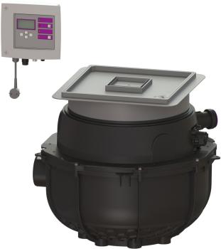 KESSEL Hebeanl. Aqualift S CompactTronic GFT 1200-S3, befliesbare Abdeckung - 281250x