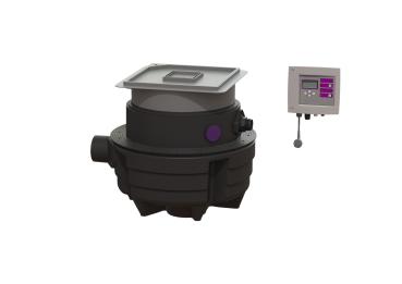 KESSEL Hebeanlage Aqualift F CompactMono SPZ 1000-S3, befliesbare Abdeckung - 28701x