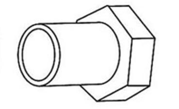 Heimeier Schweissanschluss TA 3/4" x R 1" f.KTH/KTM/DA-516/DKH-512/K-512 DN 15-50 - 52759320
