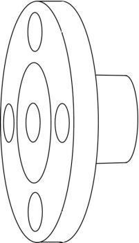Heimeier TA Flanschanschluss G1 x 95 mm Baulänge 47 mm, Ausgang - 52759615