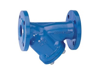 Honeywell Schmutzfänger FY71P m Flanschen Stahlguss blau A B DN 100 - FY71P-100B