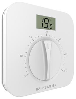 HEIMEIER DS1-L V2 Raumthermostat 230 V, Unterputzmontage, LCD-Bildschirm - 1511-09.500