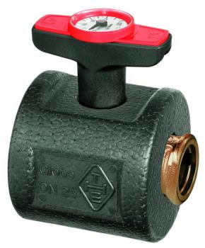 Heimeier Wärmedämmschale für Globo P/P-S EPP Brandschutzklasse B2, 1 1/4" x 1" - 0620-45.553