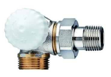 Heimeier Ventilunterteil V-exact II Winkeleck links DN 15 G 3/4" AG - 3733-02.000