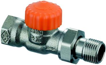 Heimeier Ventilunterteil Eclipse DN20 Durchgang vernickelt - 3932-03.000