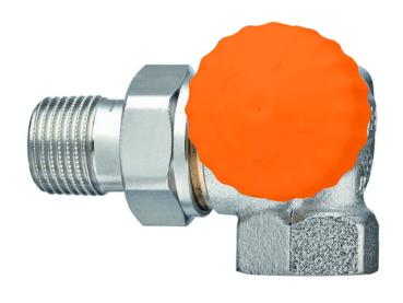 Heimeier Ventilunterteil Eclipse DN15 Winkeleck rechts vernickelt - 3934-02.000