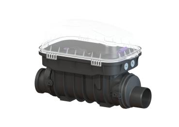 KESSEL Staufix-SWA DN 100 Rückstauverschluss, Länge 575 mm - 73100.10