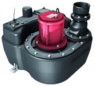 KESSEL Hebeanlage Aqualift-F Mono 400 V mit RSK, ohne Schieber - 28645