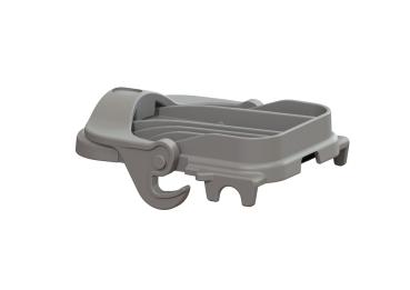 KESSEL Deckel aus Kunststoff Kessel grau, passend für Staufix DN 50 - 70053