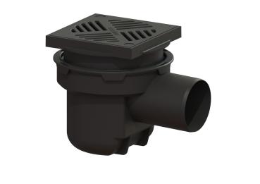 KESSEL KESSEL Leichtflüssigkeitssperre DN 100 m. Geruchverschl. u. Rueckstauverschl. - 52101