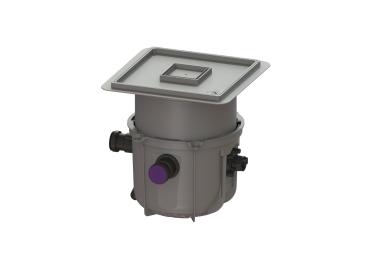 KESSEL Hebeanlage Minilift S Tronic 230V,schw.befliesb.Abd.,KTP300-S1 - 280570x