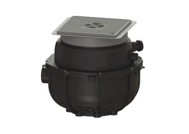 KESSEL Hebeanlage Aqualift S CompactMono 500-S1, schwarze Abdeckung - 280500s