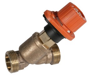Honeywell Drosselventil Alwa-Kombi-4 2x Aussengewinde Rotguss DN 20 - V1810X0020