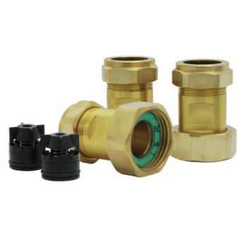 ESBE Verschraubungssatz KCD313 3-teilig G 1" KLF 22mm inkl. RSV - 36552900