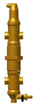 Heimeier Pneumatex Zeparo Hydraulische Weiche Typ ZUCM 25 waagerechter Einbau - 7895225