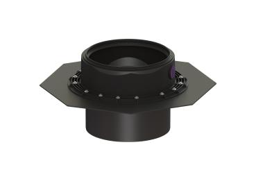 KESSEL Verlaengerungsstueck mit Flansch für Einbau in WU-Beton mit Sperrbahn - 83075