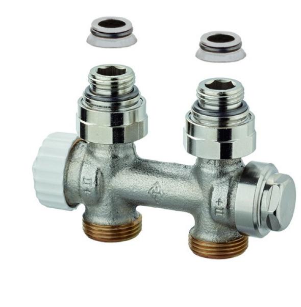 Heimeier Multilux 2-Rohr-Thermostat- Ventilunterteil DN 20 Durchgang IG 1/2" - 3850-02.000