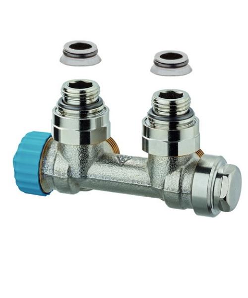 Heimeier Multilux 1-Rohr-Thermostat- Ventilunterteil DN 20 Eckform IG 1/2" - 3855-02.000