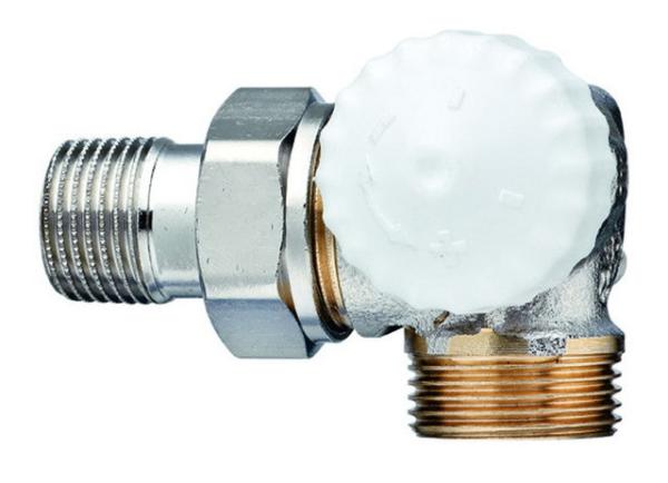 Heimeier Ventilunterteil V-exact II Winkeleck rechts DN 15 G 3/4" AG - 3734-02.000