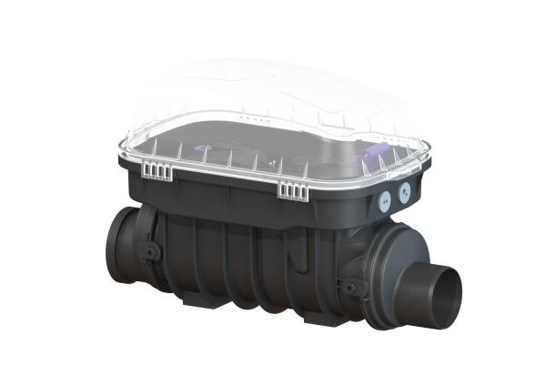 KESSEL Staufix-SWA DN 100 Rückstauverschluss, Länge 575 mm - 73100.10