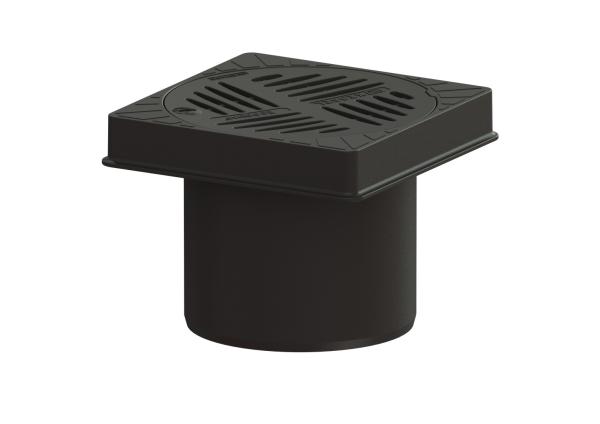 KESSEL Aufsatzstück Ecoguss Schlitzrost D=230, Klasse B, H=125 - 67985