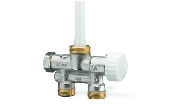 HEIMEIER Einrohrv. TA RadiettU DN15 1/2" für unteren Einpunktanschluss - 50670005
