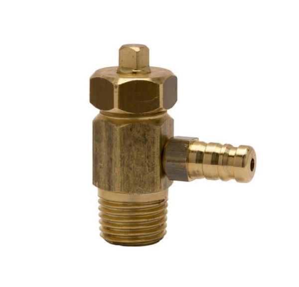 Heimeier TA Meßnippel mit Ventil R 1/4 x 30 mm, für CBI II - 52179000