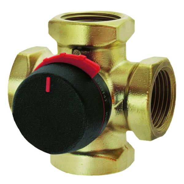 ESBE 4-Wege-Mischer 1" IG VRG 141 Messing DN 25-KVS 10.0 - 11640400