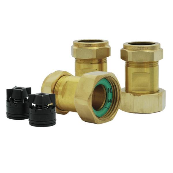 ESBE Verschraubungssatz KCD313 3-teilig G 1" KLF 22mm inkl. RSV - 36552900