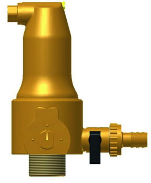 Heimeier Pneumatex Zeparo Schnellentlüfter Typ ZUTX 25 senkrechter Einbau AG - 7891325