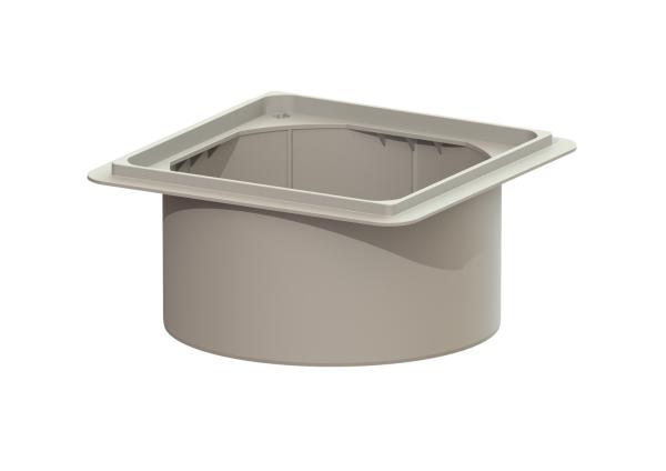 KESSEL Aufsatzstueck Groesse 220 stufenlos hoehenverstellbar bis 180mm - 83061