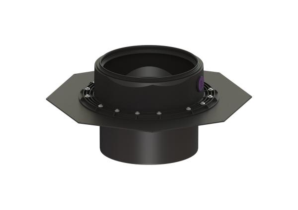 KESSEL Verlaengerungsstueck mit Flansch für Einbau in WU-Beton mit Sperrbahn - 83075